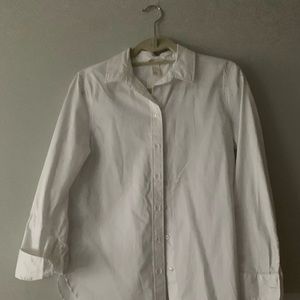 White collar shirt